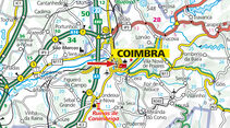  Stellplatz-Tipp: Coimbra, Karte