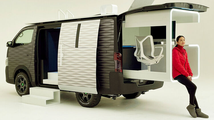 Nissan Nv350 Caravan Office Pod Concept 21 Promobil