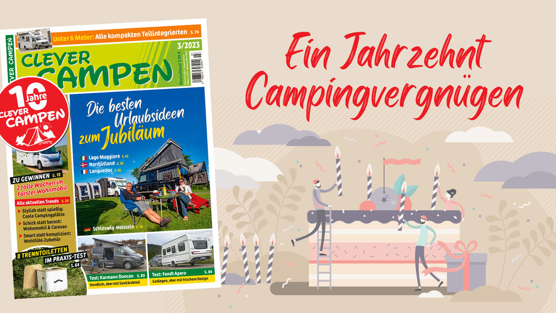 15 Jahre CLEVER CAMPEN