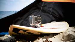 Actioncam am Surfbrett