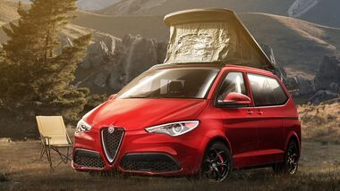 Alfa Romeo als Camper - Designstudie