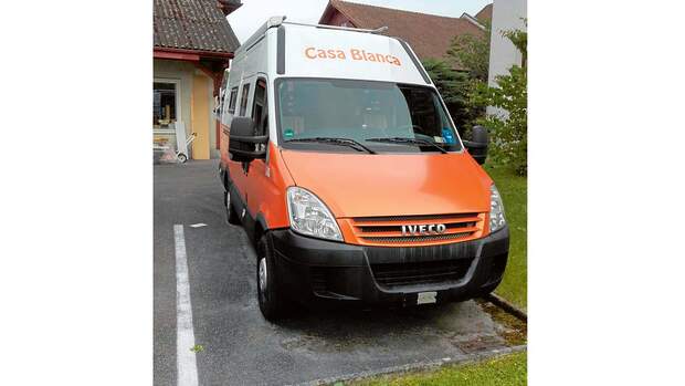 Ausgebauter Iveco Daily Kastenwagen