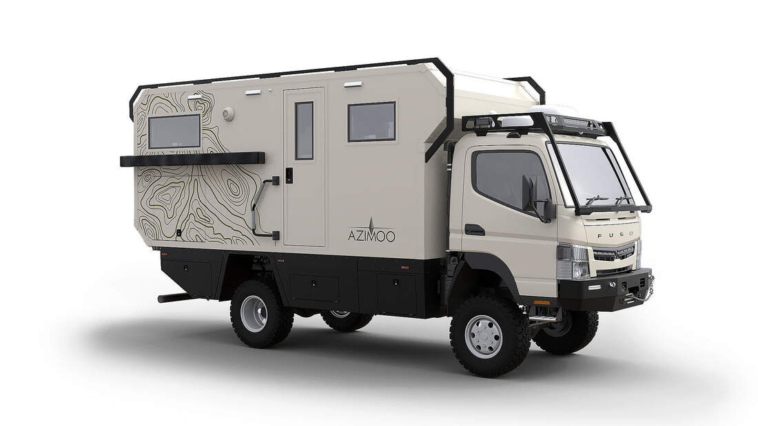 Azimoo Expeditionsmobil Mitsubishi  Fuso  4x4  mit 