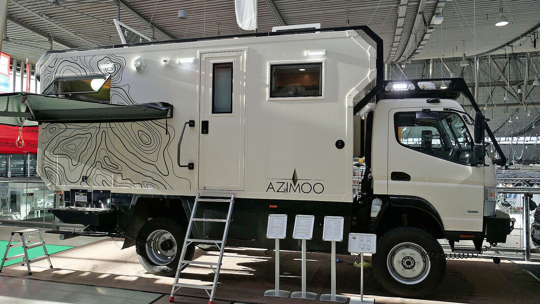 Azimoo Expeditions-Lkw Fuso Canter 4x4