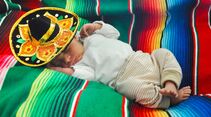 Baby Levi kam während der Panamericana-Tour in Mexiko zur Welt.