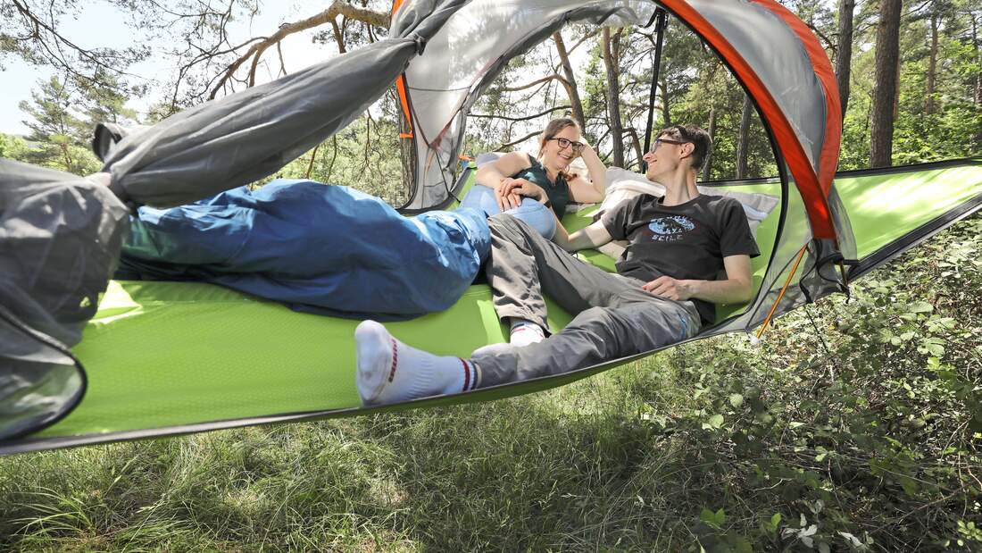 Praxistest Über Nacht im Tentsile ConnectBaumzelt promobil