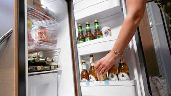 Bier im Kühlschrank