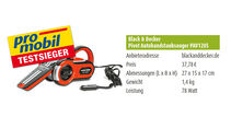Black & Decker Pivot Autohandstaubsauger PAV1205
