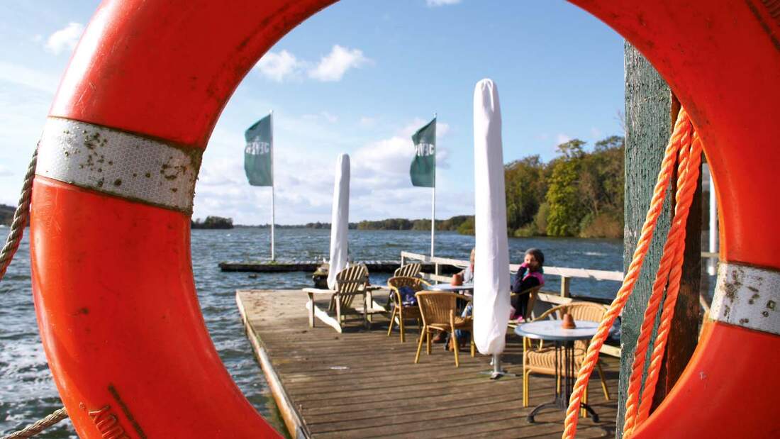 Bootssteg in der Hohwachter Bucht
