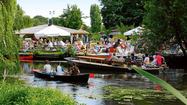 Bürgerpark mit der Oker