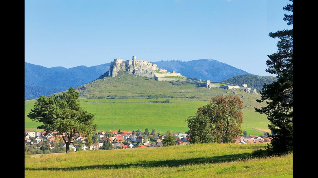 Burg Zips in der Slowakei