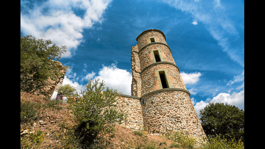 Burg von Grimaud aus dem 11. Jahrhundert