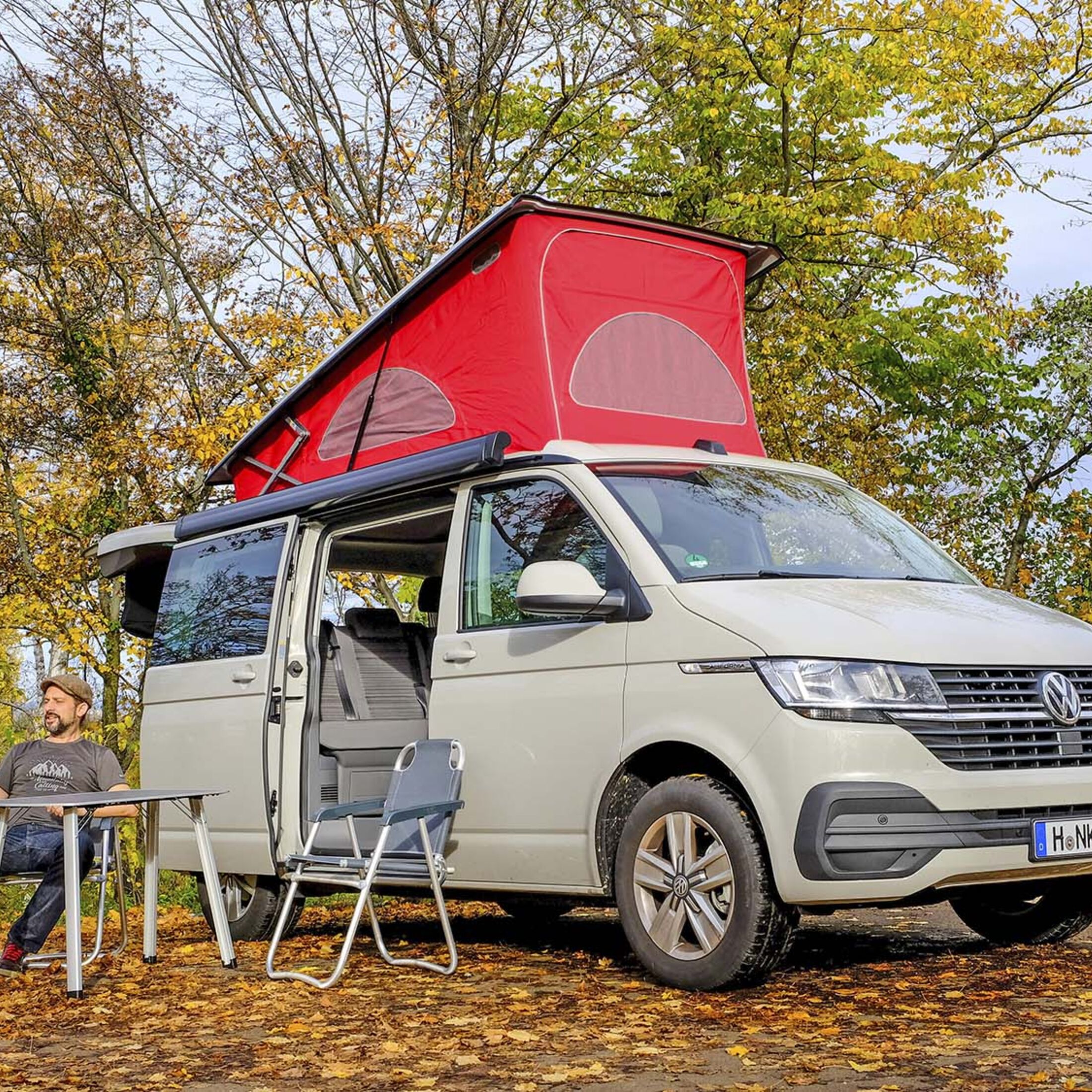 VW T6.1 California Beach (2021) Camping-Van mit Küche zum
