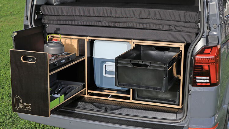 wohnmobil tisch rausnehmbar mobil küchenzeile camper kastenwagen