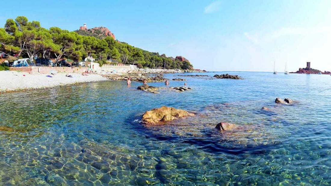 Camping La Plage du Dramont - Baden