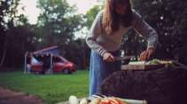 Camping in Dänemarks Natur 