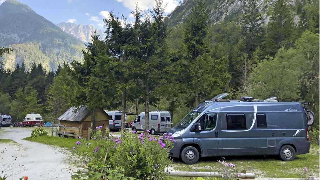 Campingbus-Reise Slowenien