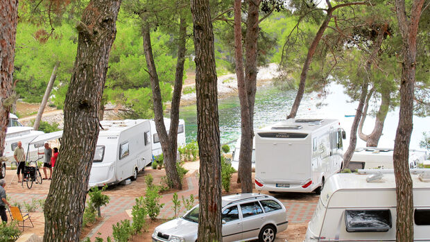 Campingplatz Cikat in Kroatien