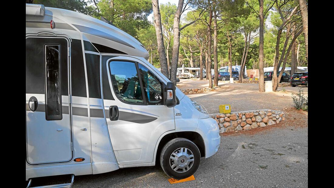 Campingplatz Kamp Jure in Dalmatien