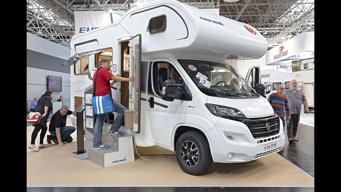 Caravan Salon Alkoven Eura Mobil Activa One