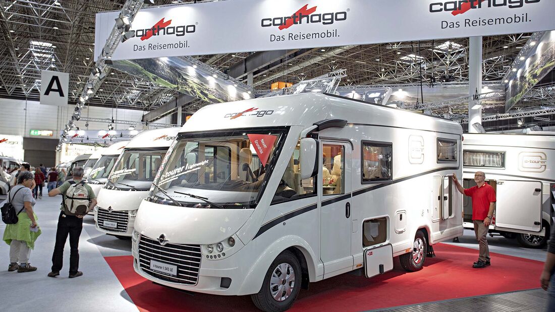 Caravan-Salon Integrierte Carthago C-Tourer