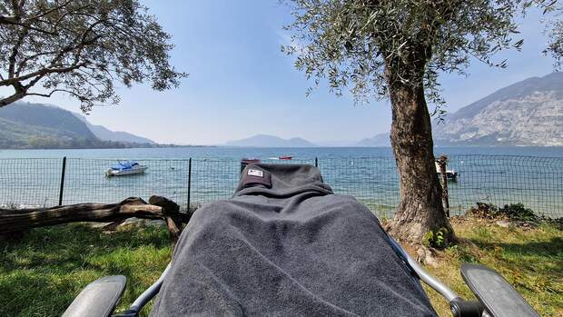 Chillen am See