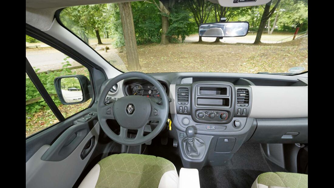 Cockpit Renault Trafic im Karmann Colibri