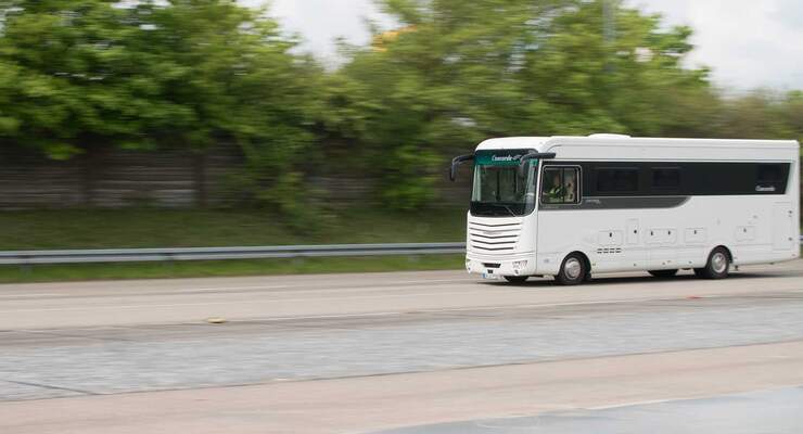 Concorde / Iveco Assistenzsysteme im Test (2018)