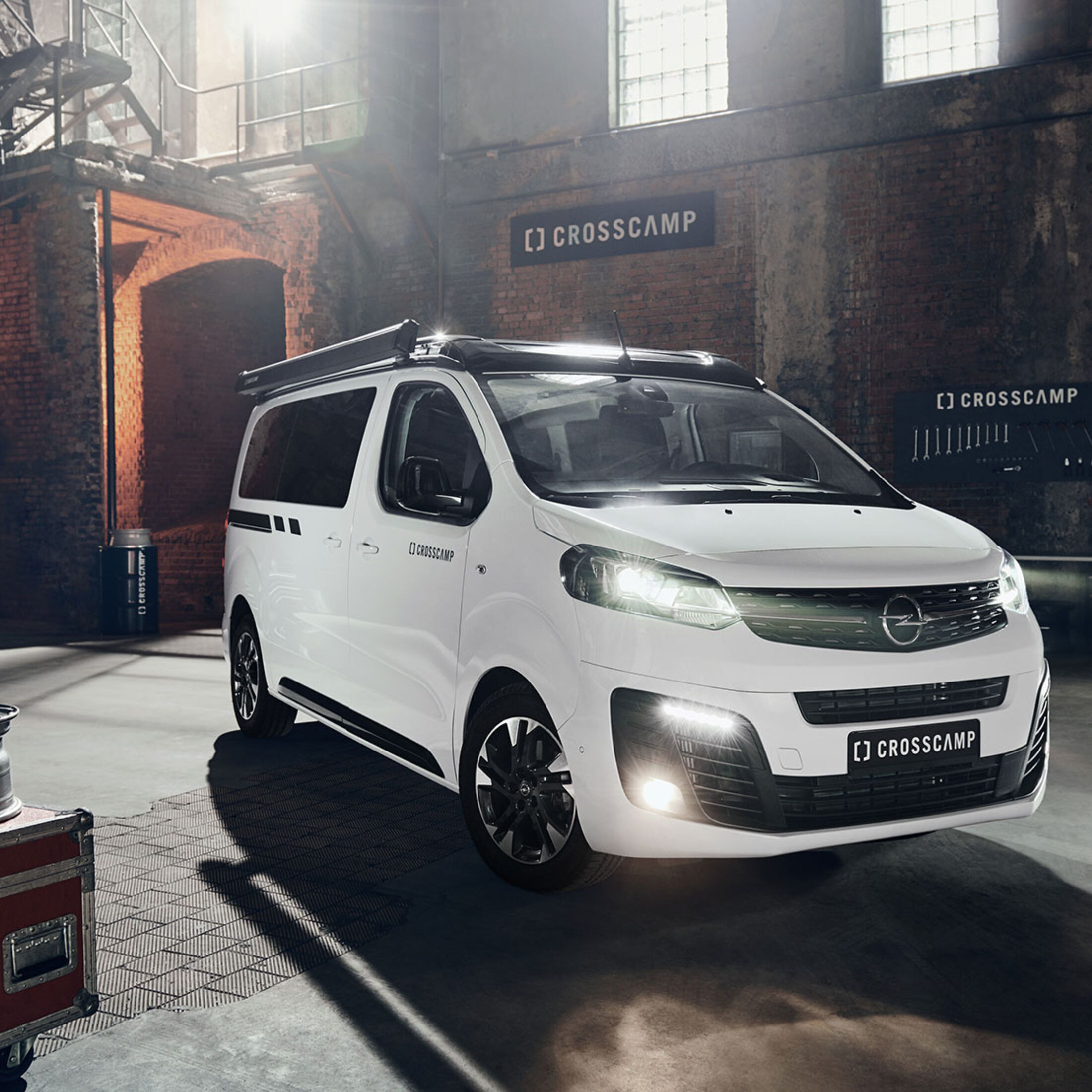 L'Opel Zafira-e Life bientôt en van Crosscamp Flex 100% électrique