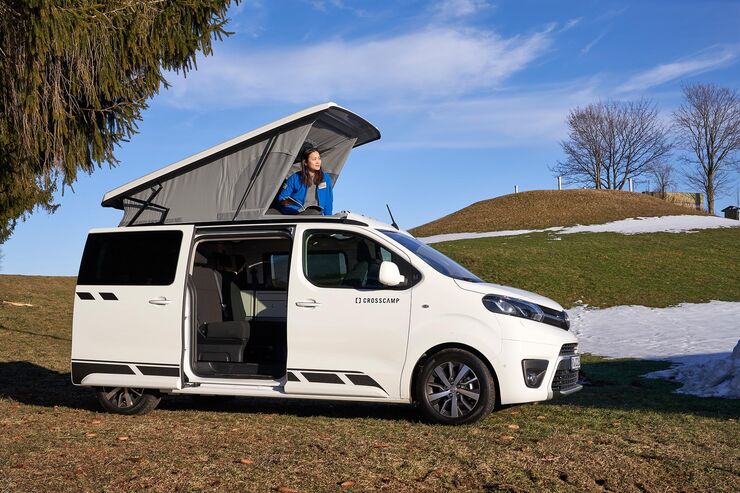 Crosscamp Auf Toyota Proace Hymers Erster Campervan Promobil