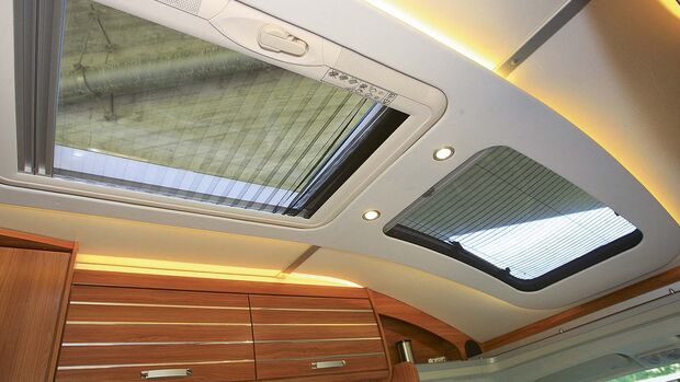 Dachfenster bringen Licht und Luft ins Reisemobil