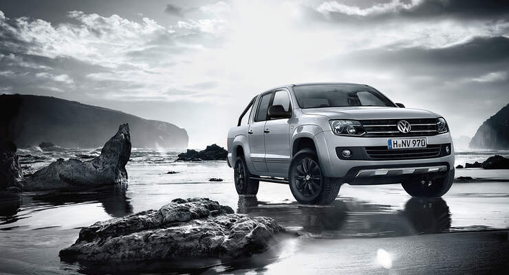 Der Amarok möchte auch durch seinen optischen Auftritt beeindrucken, etwa das sportlich-elegante Sondermodell „Black Label“.