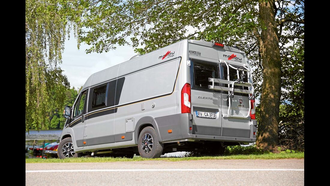 Der Malibu Van 640 LE bietet kompakten Reisekomfort, einen intelligenten Grundriss und ein pfiffiges Bad