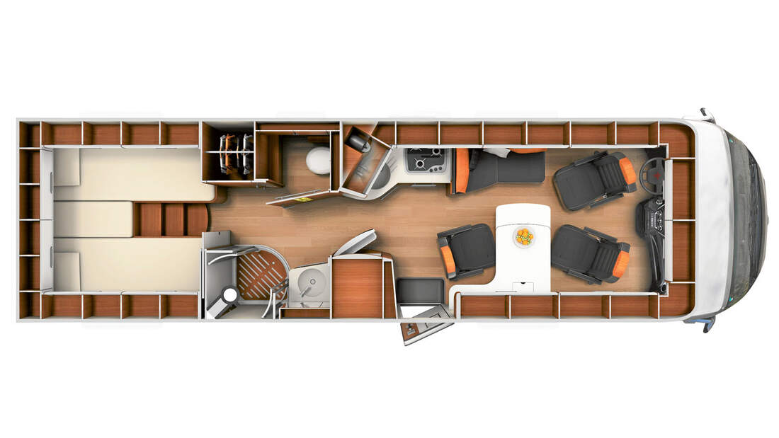 Detaillierter Grundriss