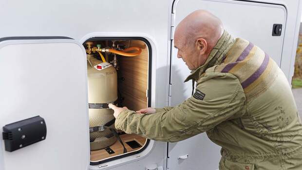 Dethleffs Globebus I Gaskasten