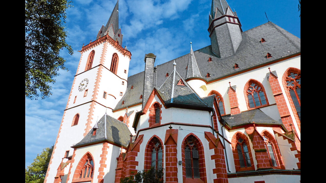 Die Basilika St. Martin in Bingen.