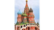 Die Basilius-Kathedrale in Moskau