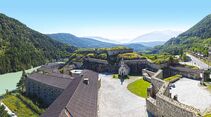 Die Festung Franzensfeste liegt nur zehn Kilometer nördlich von Brixen.