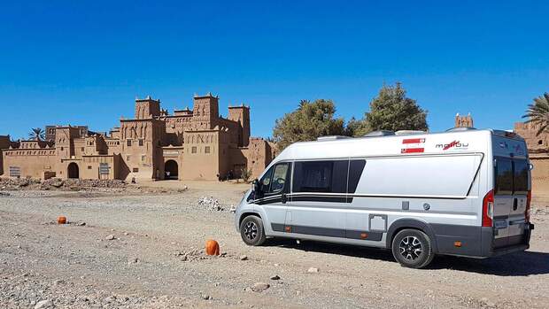 Die Festungen in Marokko, auch Kasbah genannt, sind eine der Attraktionen des Landes, eine der schönsten ist Ameridill.