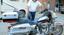 Die Harley-Davidson gehoert zum American Way of Life einfach dazu.