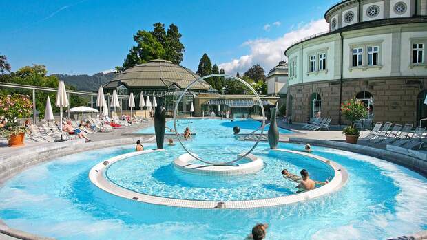Die Therme von Badenweiler zählt zu den schönsten ihrer Art im Schwarzwald.