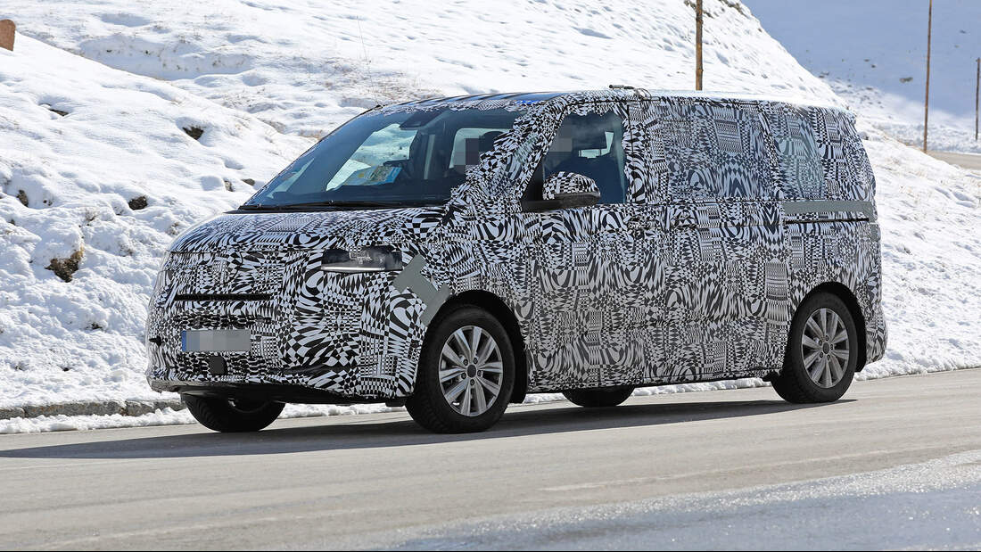 Erlkönig VW T7 Multivan