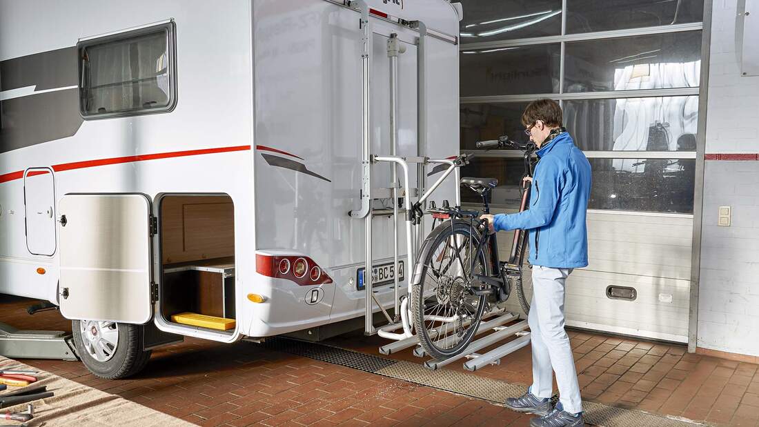 Verwunderlich Fahrrder Im Wohnwagen Transportieren Ebenbild