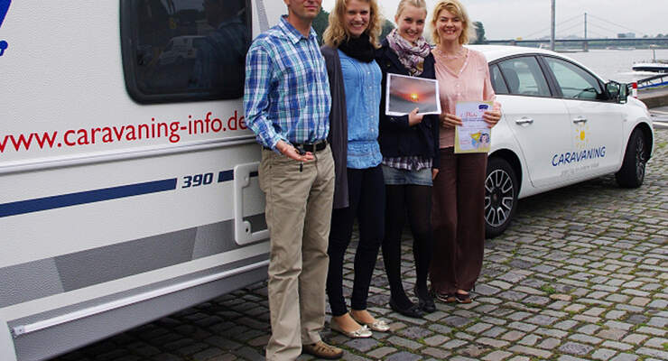 Familie aus Mannheim gewinnt ersten Preis beim CIVD-Fotowettbewerb „Caravaning-Jeder Tag ein anderer Urlaub“