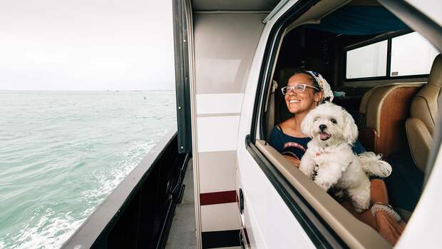 Family on RV Road Trip