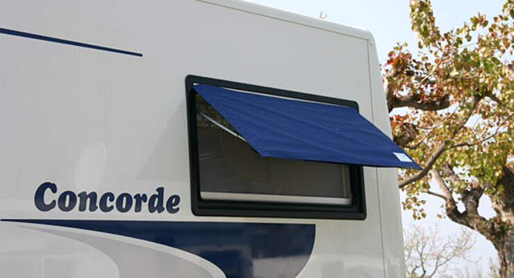 Fenster Zweirad Abdeckung Reisemobil