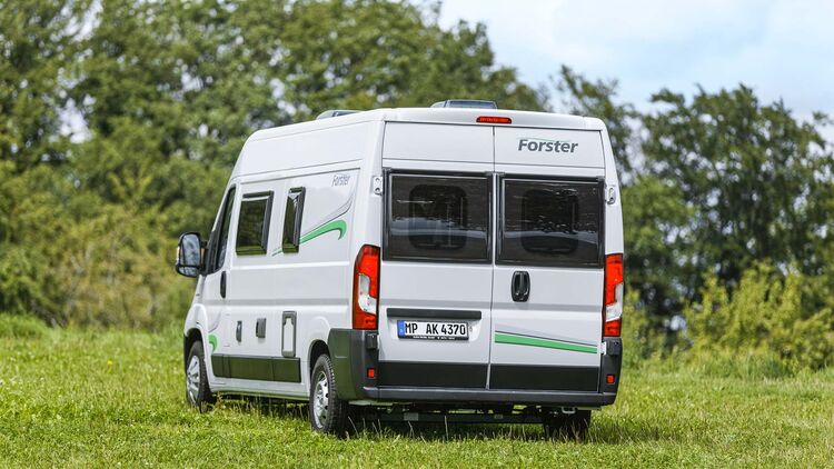 Der Campingbus V 599 Hb Von Forster Im Supercheck Promobil