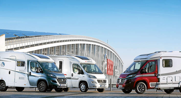 Für die HITPARADE DER LASTWAGEN nominiert wurde der jeweils leichteste Teilintegrierte einer Marke mit Heckgarage in der 3,5-t-Klasse.
