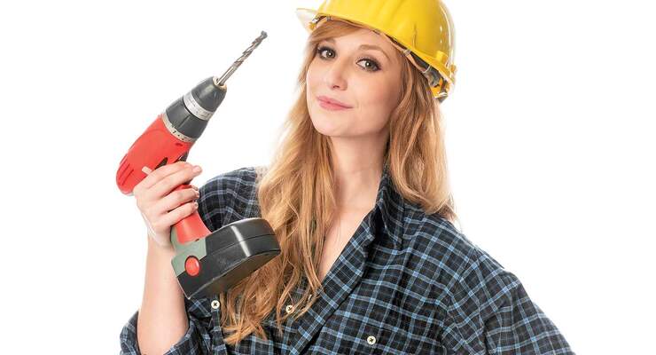 Handwerkerin Frau