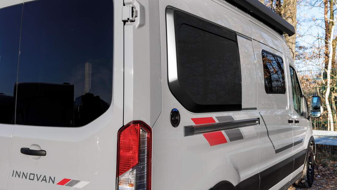 Heckverbreiterung, Fenster, Campingbus